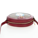 GUCCI Doraemon Micro GG Supreme Bag PVC Leather Beige 625216 Auth ka5138M-7
