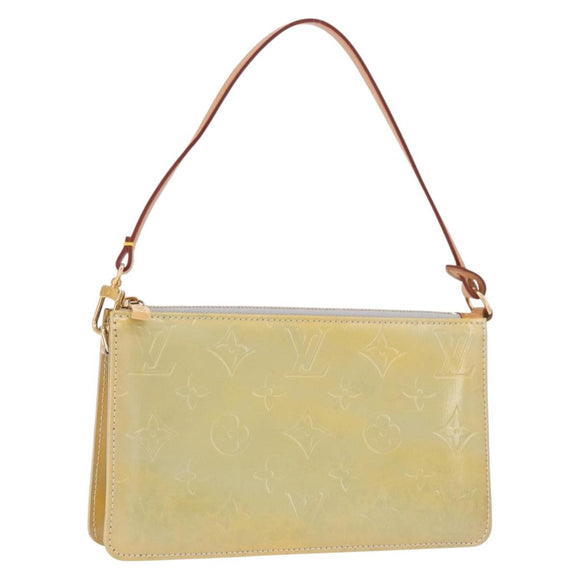 LOUIS VUITTON Monogram Vernis Lexington Accessory Pouch Gris M91056 Auth ka5139