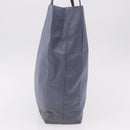 PRADA Hand Bag Satin Blue Auth ka5142A-3