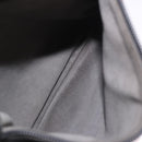 LOEWE Anagram Shoulder Bag Leather Black Gold Auth ka5143-21