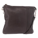 GUCCI Shoulder Bag Leather Black Silver 233329 Auth ka5144A-1