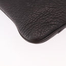 GUCCI Shoulder Bag Leather Black Silver 233329 Auth ka5144A-12