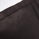 GUCCI Shoulder Bag Leather Black Silver 233329 Auth ka5144A-16