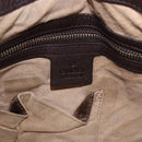 GUCCI Shoulder Bag Leather Black Silver 233329 Auth ka5144A-17