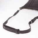 GUCCI Shoulder Bag Leather Black Silver 233329 Auth ka5144A-7