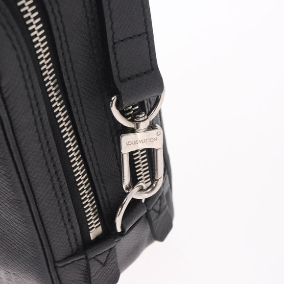 LOUIS VUITTON Taiga Neo pavel Clutch Bag Ardoise M32684 LV Auth ka5148