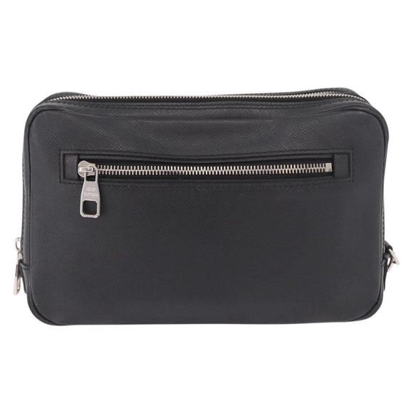 LOUIS VUITTON Taiga Neo pavel Clutch Bag Ardoise M32684 LV Auth ka5148