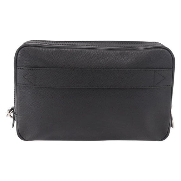 LOUIS VUITTON Taiga Neo pavel Clutch Bag Ardoise M32684 LV Auth ka5148