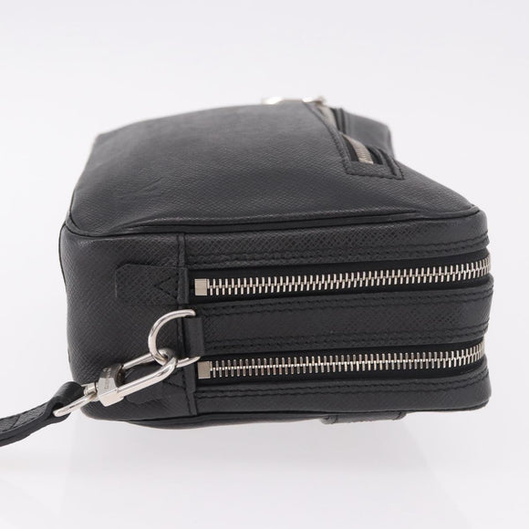 LOUIS VUITTON Taiga Neo pavel Clutch Bag Ardoise M32684 LV Auth ka5148