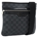 LOUIS VUITTON Damier Graphite Tomas Shoulder Bag N58028 LV Auth ka5149-1