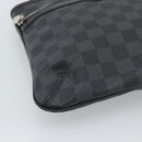 LOUIS VUITTON Damier Graphite Tomas Shoulder Bag N58028 LV Auth ka5149-14