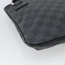 LOUIS VUITTON Damier Graphite Tomas Shoulder Bag N58028 LV Auth ka5149-16