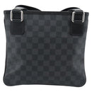 LOUIS VUITTON Damier Graphite Tomas Shoulder Bag N58028 LV Auth ka5149-2