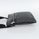 LOUIS VUITTON Damier Graphite Tomas Shoulder Bag N58028 LV Auth ka5149-3