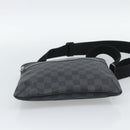 LOUIS VUITTON Damier Graphite Tomas Shoulder Bag N58028 LV Auth ka5149-5