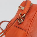 GUCCI Micro GuccissimaGG Shoulder Bag Orange Gold 449413 Auth ka5154-14