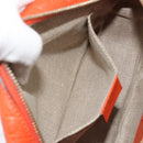 GUCCI Micro GuccissimaGG Shoulder Bag Orange Gold 449413 Auth ka5154-20