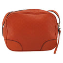 GUCCI Micro GuccissimaGG Shoulder Bag Orange Gold 449413 Auth ka5154-3