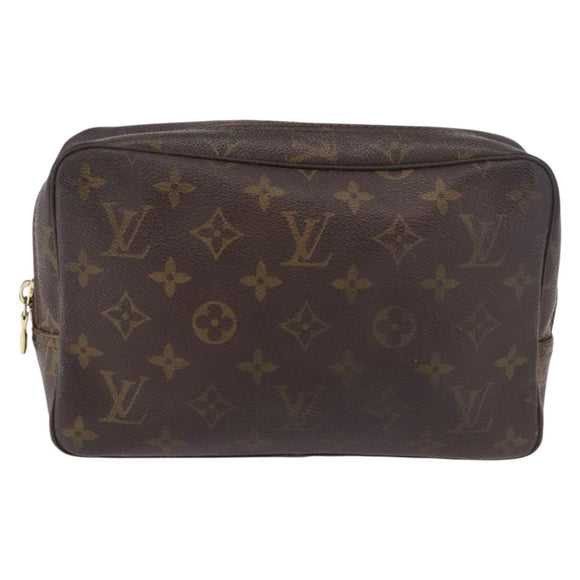 LOUIS VUITTON Monogram Trousse Toilette 23 Clutch Bag M47524 LV Auth ka5155