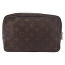 LOUIS VUITTON Monogram Trousse Toilette 23 Clutch Bag M47524 LV Auth ka5155-2