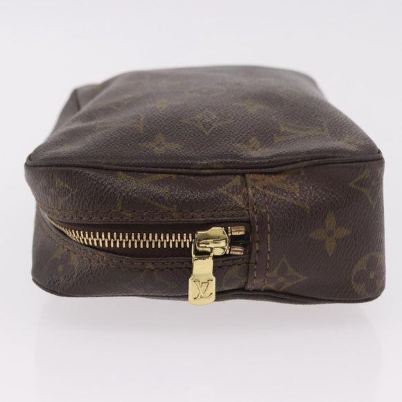 LOUIS VUITTON Monogram Trousse Toilette 23 Clutch Bag M47524 LV Auth ka5155