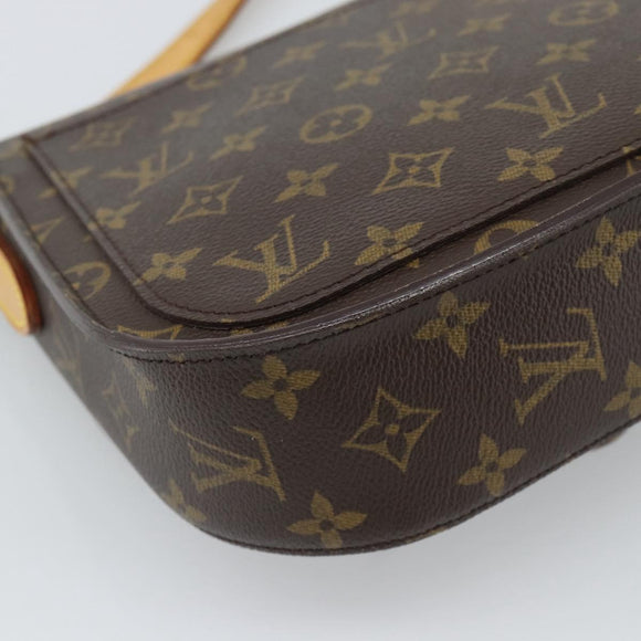 LOUIS VUITTON Monogram Saint Cloud GM Shoulder Bag M51242 LV Auth ka5159