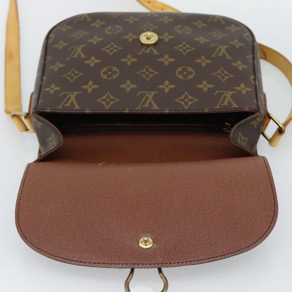 LOUIS VUITTON Monogram Saint Cloud GM Shoulder Bag M51242 LV Auth ka5159
