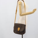 LOUIS VUITTON Monogram Saint Cloud GM Shoulder Bag M51242 LV Auth ka5159-26
