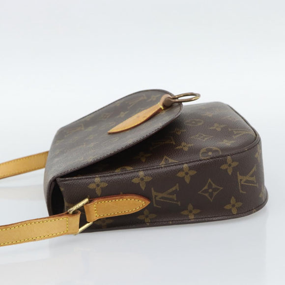 LOUIS VUITTON Monogram Saint Cloud GM Shoulder Bag M51242 LV Auth ka5159