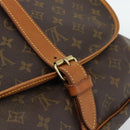 LOUIS VUITTON Monogram Saumur 35 Shoulder Bag M42254 LV Auth ka5161-17