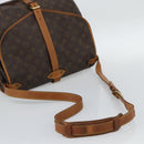 LOUIS VUITTON Monogram Saumur 35 Shoulder Bag M42254 LV Auth ka5161-7