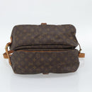 LOUIS VUITTON Monogram Saumur 35 Shoulder Bag M42254 LV Auth ka5161-5