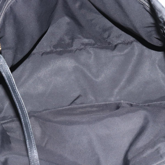 CHANEL New Travel Line Tote Bag Nylon Black CC Auth ka5162