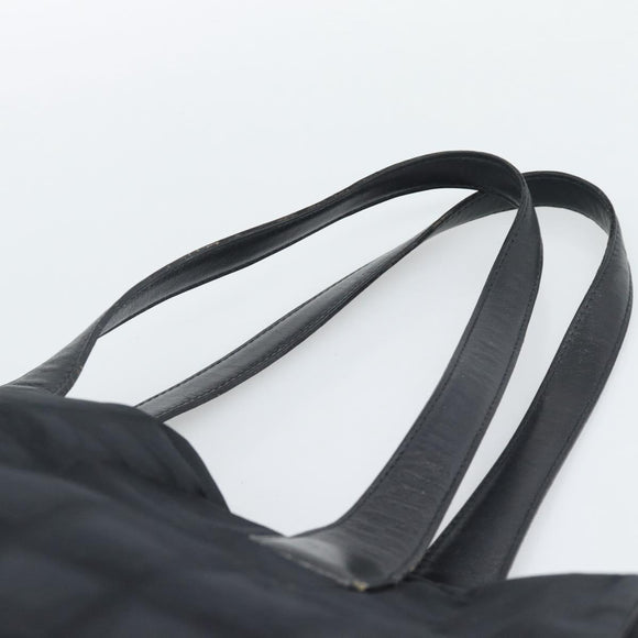 CHANEL New Travel Line Tote Bag Nylon Black CC Auth ka5162
