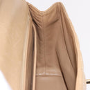 CHANEL Matelasse Hand Bag Lamb Skin Beige Gold CC Auth ka5163V-23