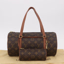 LOUIS VUITTON Monogram Papillon 30 Hand Bag M51365 LV Auth ka5164A-12
