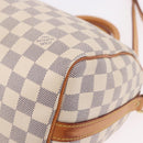 LOUIS VUITTON Damier Azur Speedy Bandouliere 25 Hand Bag N41374 LV Auth ka5166A-16