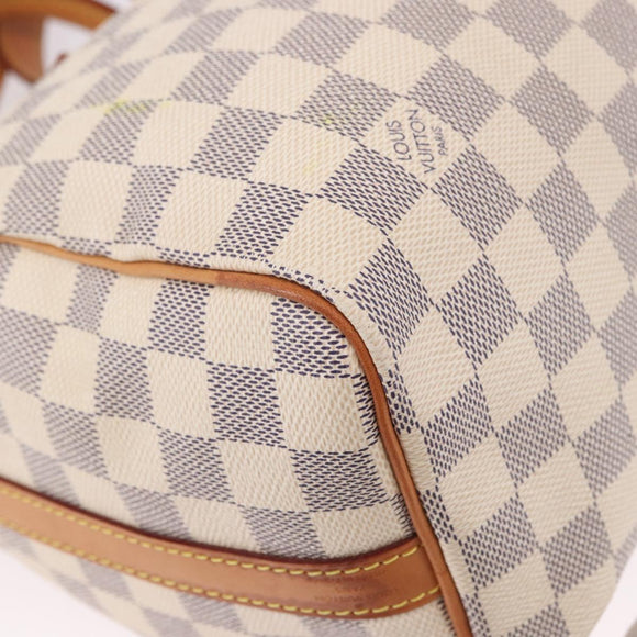 LOUIS VUITTON Damier Azur Speedy Bandouliere 25 Hand Bag N41374 LV Auth ka5166A