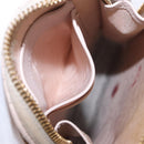 Christian Dior Chain Shoulder Bag Leather Pink Gold Auth ka5167-24