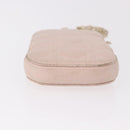 Christian Dior Chain Shoulder Bag Leather Pink Gold Auth ka5167-5