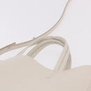 CELINE Vertical Cabas Small Hand Bag Leather 2way White Auth ka5169-9
