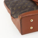 LOUIS VUITTON Monogram Sac Weekend PM Hand Bag M42425 LV Auth ka517-16
