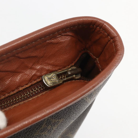 LOUIS VUITTON Monogram Sac Weekend PM Hand Bag M42425 LV Auth ka517