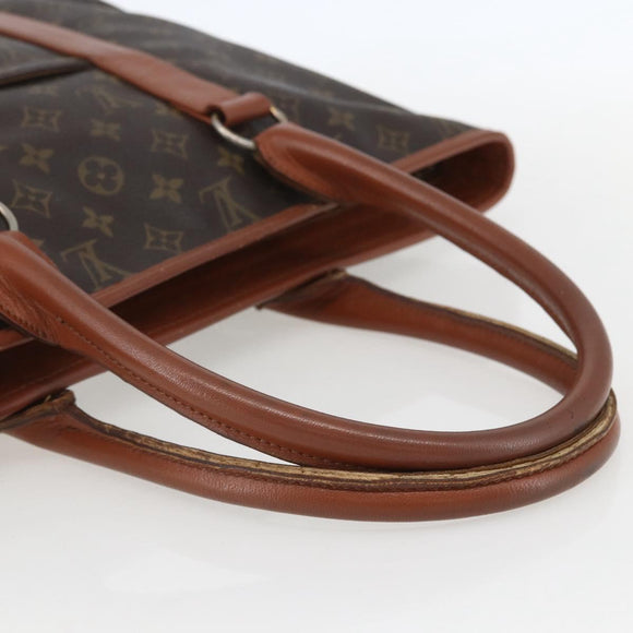 LOUIS VUITTON Monogram Sac Weekend PM Hand Bag M42425 LV Auth ka517