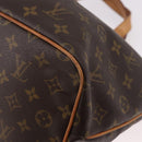 LOUIS VUITTON Monogram Palermo PM Tote Bag M40145 LV Auth ka5171A-16