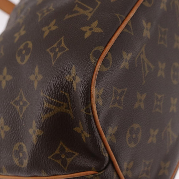 LOUIS VUITTON Monogram Palermo PM Tote Bag M40145 LV Auth ka5171A