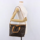 LOUIS VUITTON Monogram Palermo PM Tote Bag M40145 LV Auth ka5171A-25