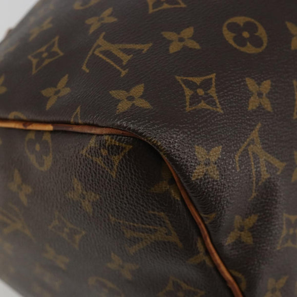 LOUIS VUITTON Monogram Speedy 30 Hand Bag M41526 LV Auth ka5172A