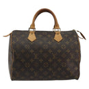 LOUIS VUITTON Monogram Speedy 30 Hand Bag M41526 LV Auth ka5172A-13