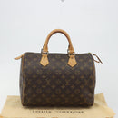 LOUIS VUITTON Monogram Speedy 30 Hand Bag M41526 LV Auth ka5172A-12